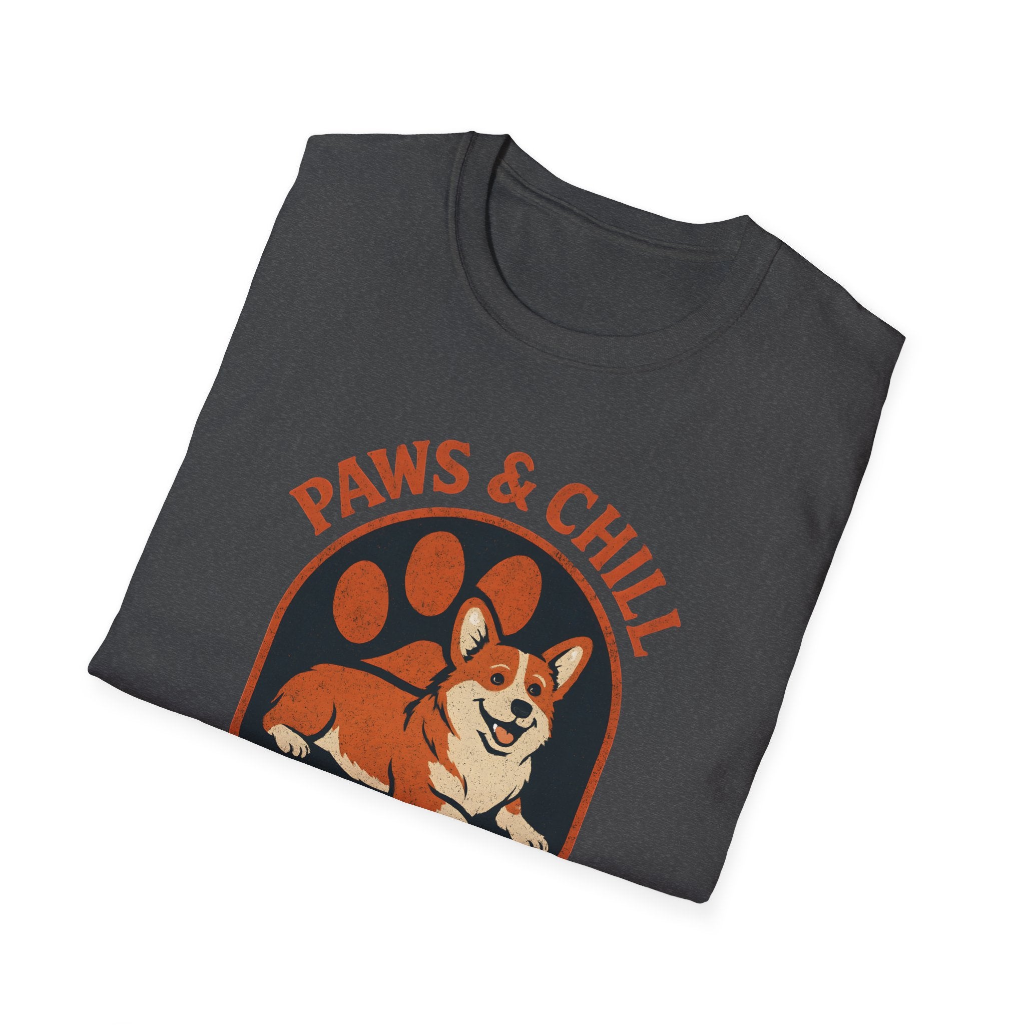 Corgi Paw Print T-Shirt